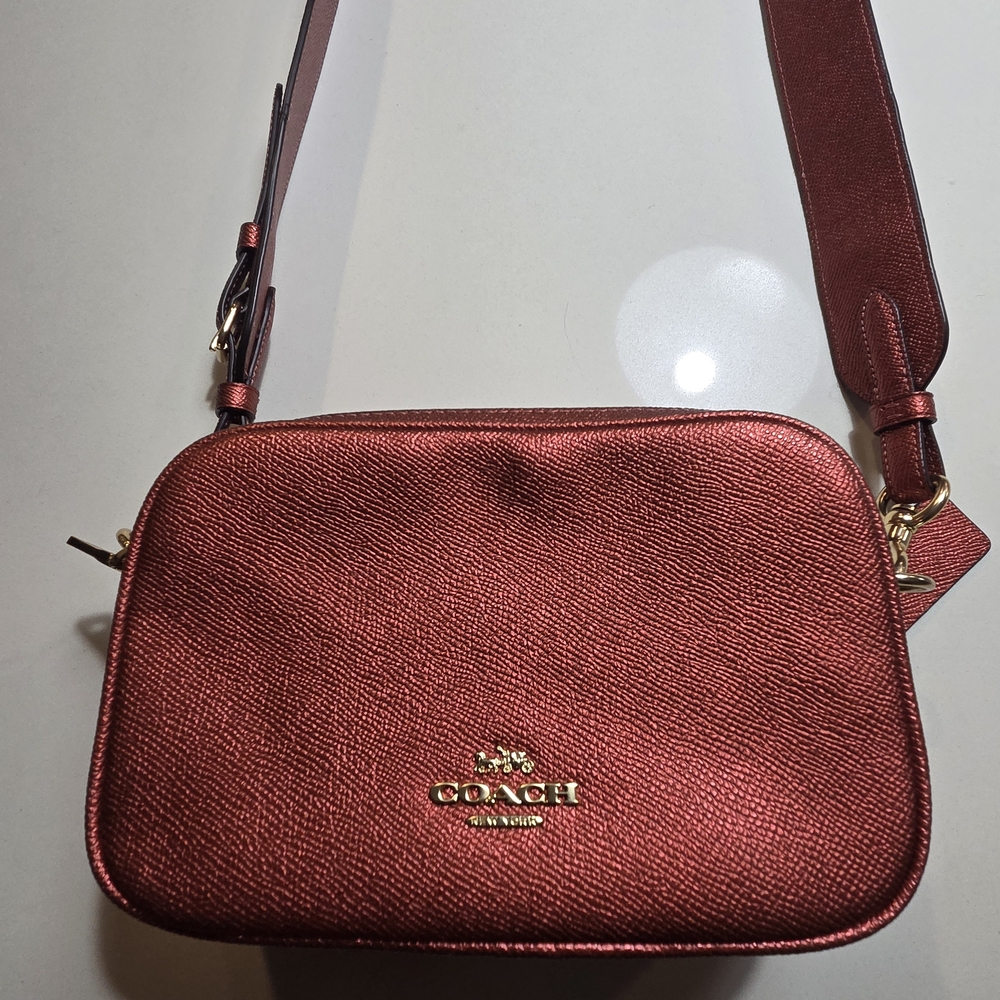 Gorgeous Coach Red Crossbody Bag